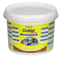 TETRA Cichlid Sticks 10l Fischfutter - Eimer