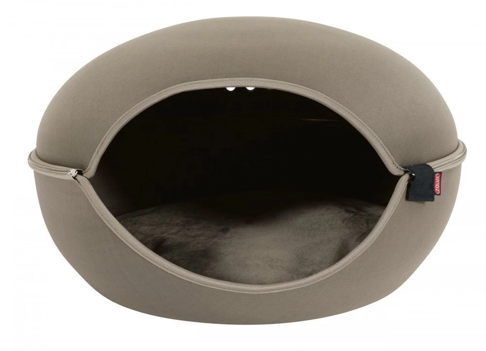 ZOLUX Katzenbett LOUNA Graubraune Farbe 2 ZOLUX Katzenbett LOUNA Graubraune Farbe – Bild 2