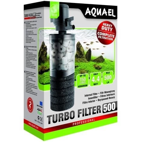 Aquael Innenfilter TURBO FILTER 500 1 Aquael Innenfilter TURBO FILTER 500