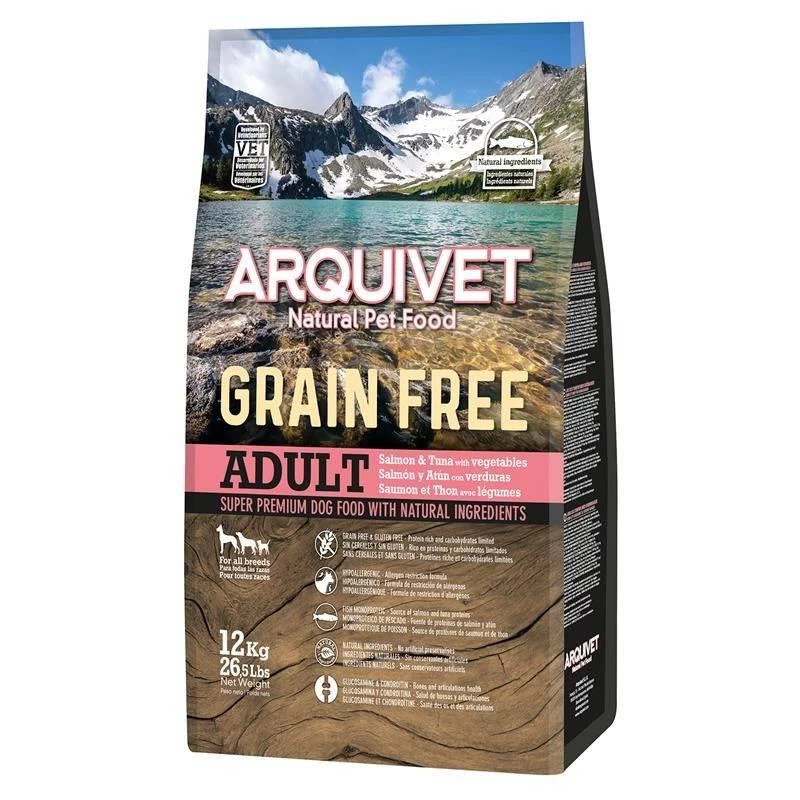 Arquivet Grain-Free Lachs Und Thunfisch Mit Gemüse 12kg + Überraschung Für Den Hund 7 Arquivet Grain-Free Lachs Und Thunfisch Mit Gemüse 12kg + Überraschung Für Den Hund – Bild 7