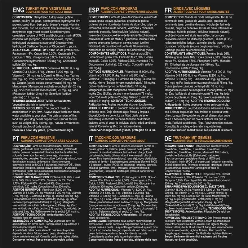 Arquivet Grain-Free Pute Mit Gemüse 2x12kg -3% Billiger 5 Arquivet Grain-Free Pute Mit Gemüse 2x12kg -3% Billiger – Bild 5