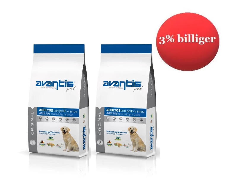 Avantis Original 2x3kg -3% Biliger 1 Avantis Original 2x3kg -3% Biliger