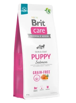 BRIT CARE Dog Grain-free Puppy Salmon 12kg + ORIJEN Regional Red Dog 340g GRATIS