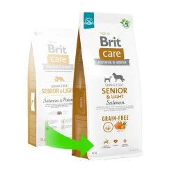 BRIT CARE Dog Grain-free Senior & Light Salmon 12kg + ORIJEN Regional Red Dog 340g GRATIS -Haustier Förderung ger pl BRIT CARE Dog Grain free Senior Light Salmon 12kg ORIJEN Regional Red Dog 340g GRATIS 33882 4