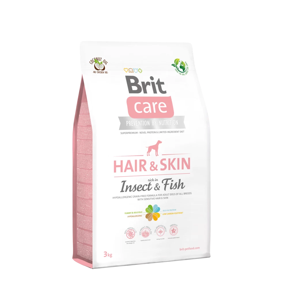 BRIT CARE Sustainable Sensitive Insect & Fish 12kg + Hair & Skin Insect & Fish 3kg GRATIS! 4 BRIT CARE Sustainable Sensitive Insect & Fish 12kg + Hair & Skin Insect & Fish 3kg GRATIS! – Bild 4