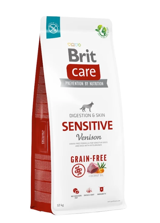 BRIT CARE Grain-free Sensitive Venison 12kg + Überraschung Für Den Hund 1 BRIT CARE Grain-free Sensitive Venison 12kg + Überraschung Für Den Hund