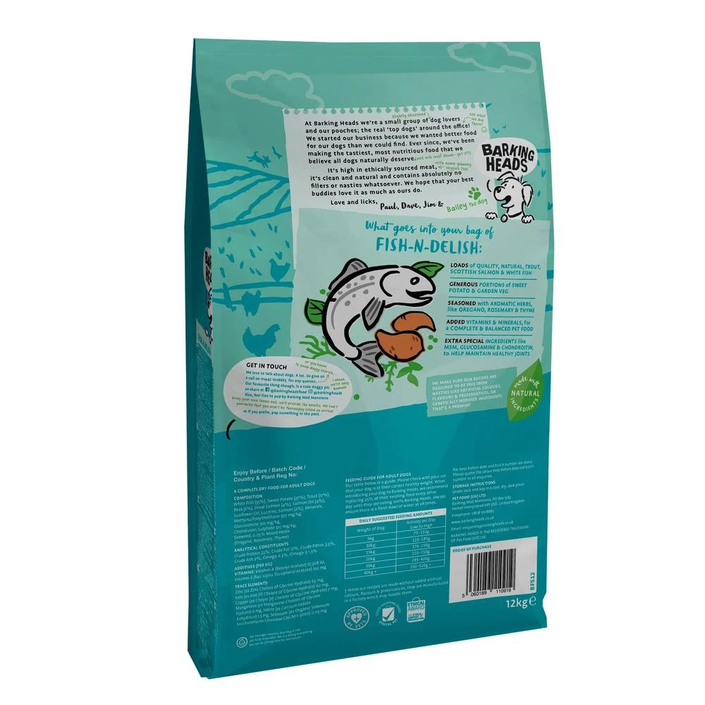 Barking Heads Fish - Lachs Und Forelle 12 Kg 2 Barking Heads Fish - Lachs Und Forelle 12 Kg – Bild 2