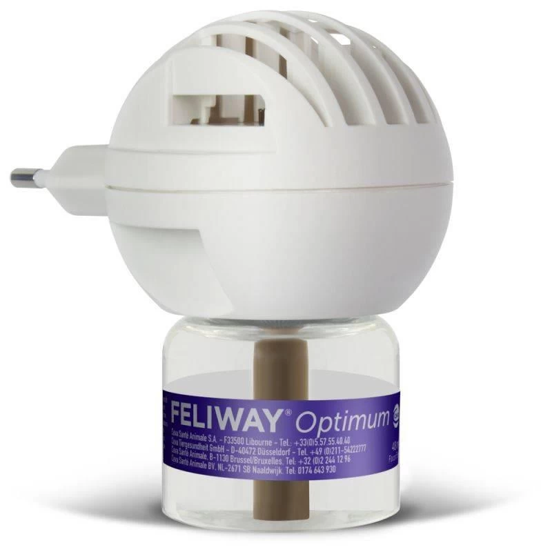 CEVA Feliway Optimum Diffusor + Kartusche 48ml 2 CEVA Feliway Optimum Diffusor + Kartusche 48ml – Bild 2