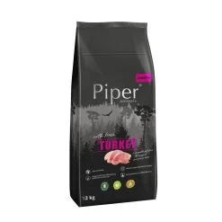 DOLINA NOTECI Piper Animals Junior Mit Truthahn 12kg + OVER ZOO Snack 100g GRATIS