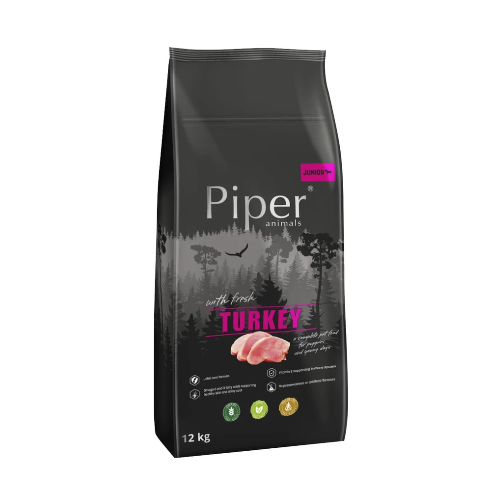 DOLINA NOTECI Piper Animals Junior Mit Truthahn 12kg + OVER ZOO Snack 100g GRATIS 1 DOLINA NOTECI Piper Animals Junior Mit Truthahn 12kg + OVER ZOO Snack 100g GRATIS