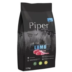 DOLINA NOTECI Piper Tiere Mit Lammfleisch 12kg + OVER ZOO Snack 100g GRATIS