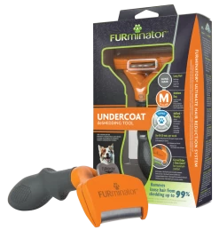 FURminator Zum Entfernen Der Unterwolle Für Mittelhaarige Hunde Mittelgroßer Rassen (M)
