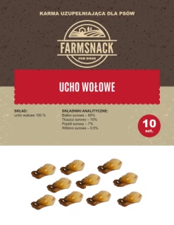 FarmSnack Rinderohren 10 Stk.