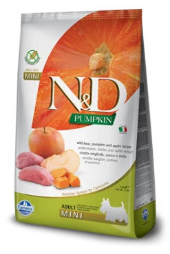 Farmina N&D Pumpkin Grain Free Canine BOAR AND APPLE ADULT MINI 7kg