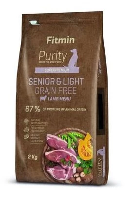 Fitmin Purity Gf Senior & Light Lamb 2kg 1 Fitmin Purity Gf Senior & Light Lamb 2kg
