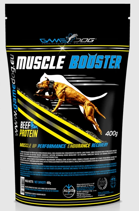 GAME DOG Muscle Booster 400g 1 GAME DOG Muscle Booster 400g