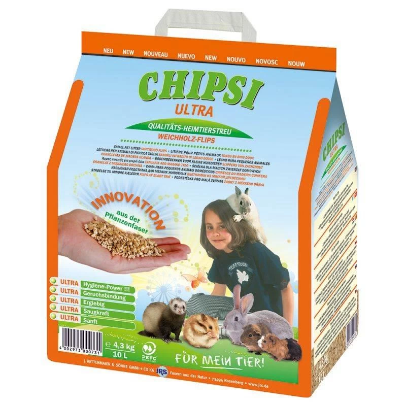 JRS Chipsi ULTRA 2x10l/4,3kg 2 JRS Chipsi ULTRA 2x10l/4,3kg – Bild 2