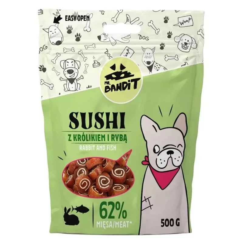 Mr. Bandit Trainer Leckerbissen SUSHI KINGFISH 500g 1 Mr. Bandit Trainer Leckerbissen SUSHI KINGFISH 500g