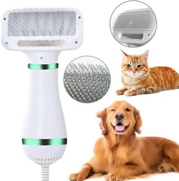 Nuxie Trockner Bürste Für Hund Katze Haustiere 2in1 2 Nuxie Trockner Bürste Für Hund Katze Haustiere 2in1 – Bild 2