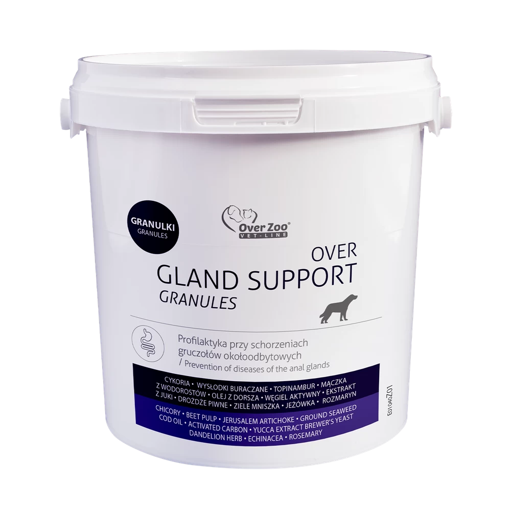 OVER Gland Support Granulat - Für Perianaldrüsen - 600g 1 OVER Gland Support Granulat - Für Perianaldrüsen - 600g