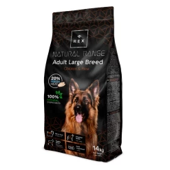 Rex Natural Range Adult Large Breed Chicken & Rice 14kg + Überraschung Für Den Hund -Haustier Förderung ger pl Rex Natural Range Adult Large Breed Chicken Rice 14kg Uberraschung fur den Hund 33115 9