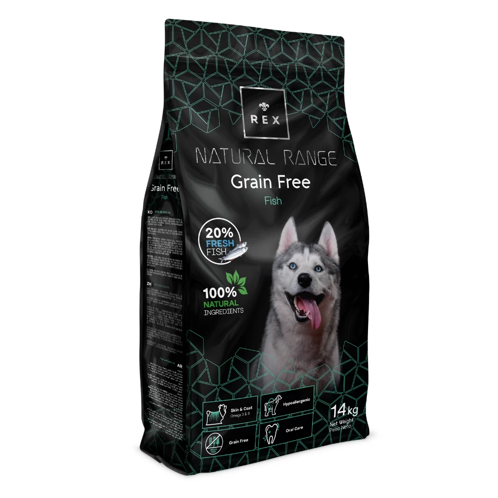 Rex Natural Range Grain Free Fish 2x14kg -3% Billiger 1 Rex Natural Range Grain Free Fish 2x14kg -3% Billiger