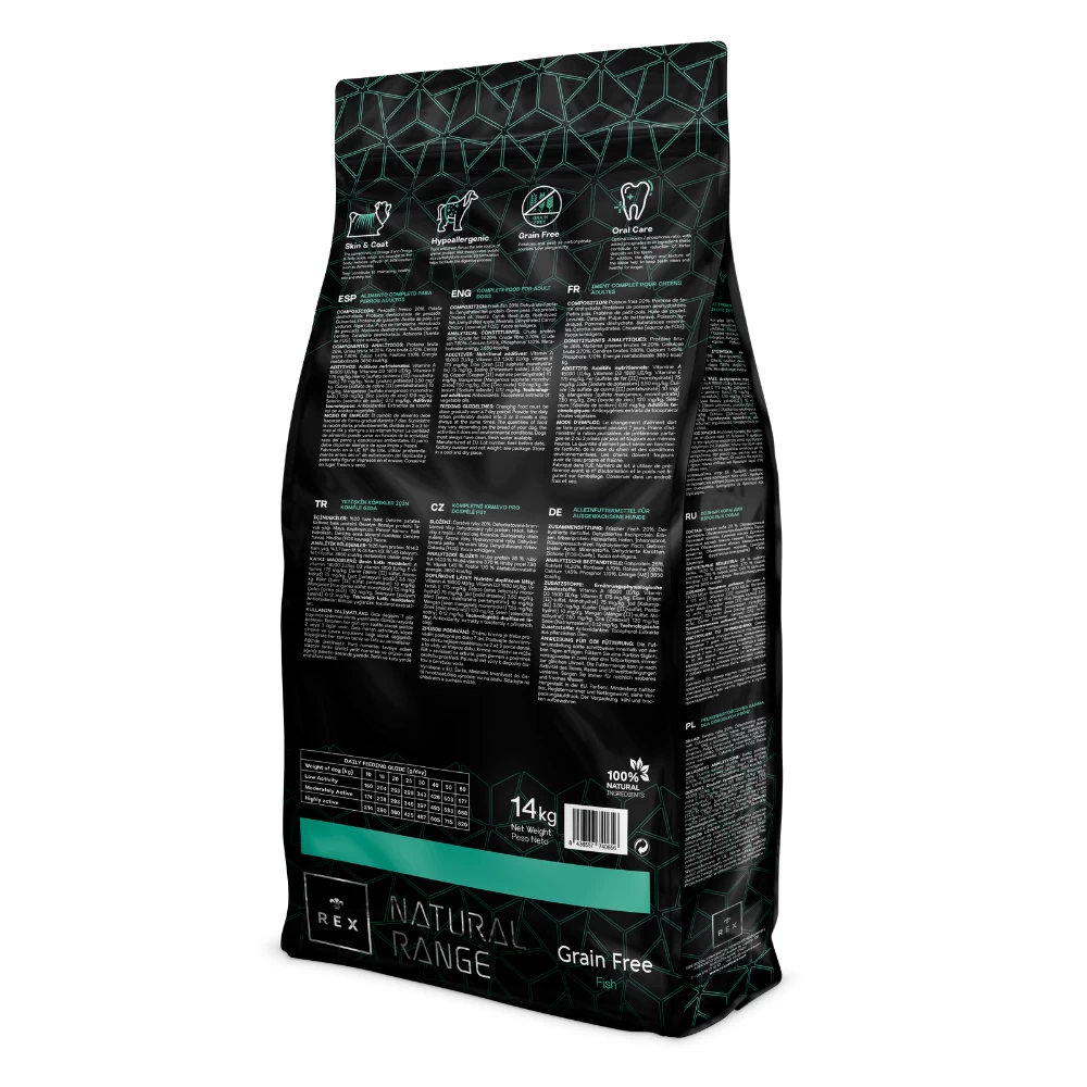 Rex Natural Range Grain Free Fish 2x14kg -3% Billiger 2 Rex Natural Range Grain Free Fish 2x14kg -3% Billiger – Bild 2
