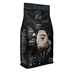 Rex Natural Range Mini Chicken & Rice 3kg + Überraschung Für Den Hund