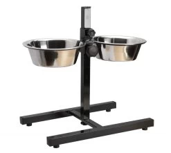 Schalen Auf Verstellbarem Ständer 2 X 4.7L Durchmesser 28cm