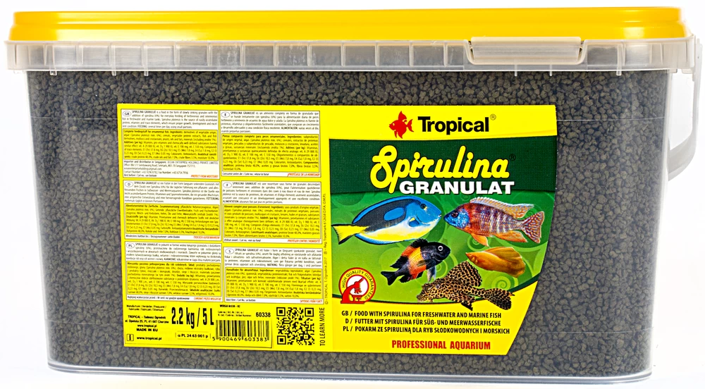 TROPICAL Spirulina Granulat 5000ml 1 TROPICAL Spirulina Granulat 5000ml
