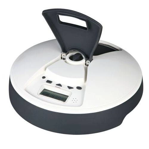 Trixie Futterautomat TX6 Grau/weiß 5 Trixie Futterautomat TX6 Grau/weiß – Bild 5