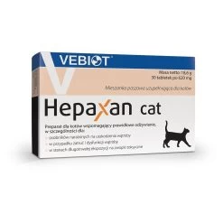 VEBIOT Hepaxan Cat 30 Tab.