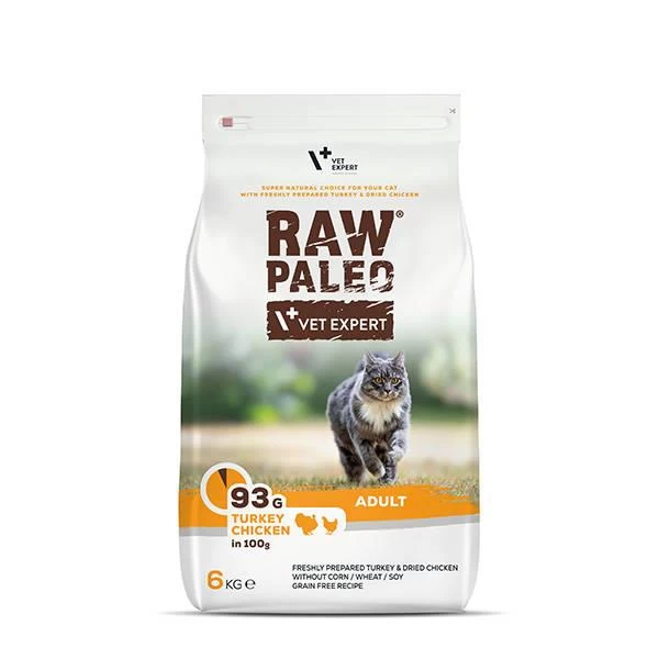 Vetexpert RAW PALEO ADULT CAT 6kg 1 Vetexpert RAW PALEO ADULT CAT 6kg