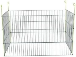 ZOLUX Metallgehege Für Nager - Rechteckig Grau