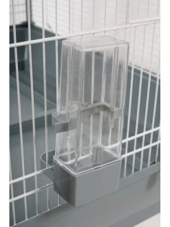 Zolux Vogelkäfig Jili, Größe XL, Schwarz -Haustier Förderung ger pl Zolux Vogelkafig Jili Grosse XL schwarz 16557 4